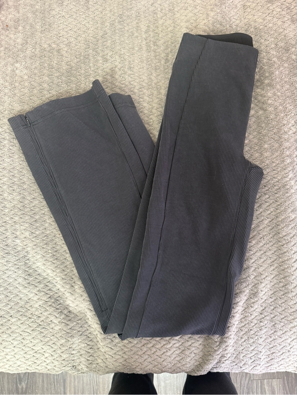 lululemon athletica Ribbed Flare Pants - Charcoal